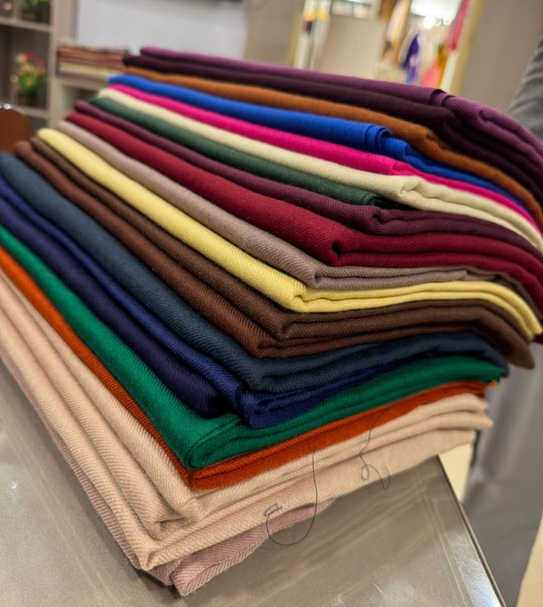 Cashmere Silk Blended Scarves 020